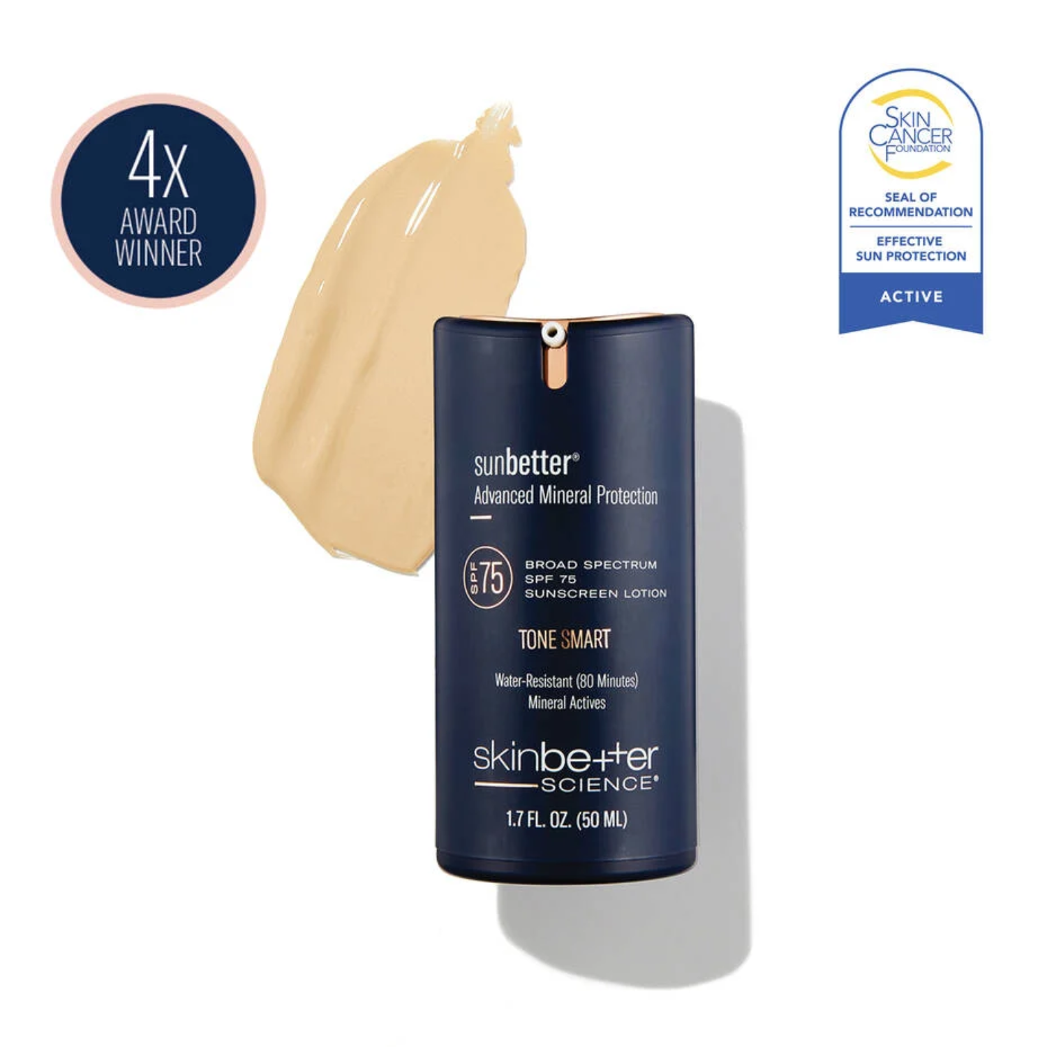 Skinbetter Tone Smart SPF 75 Sunscreen Lotion
